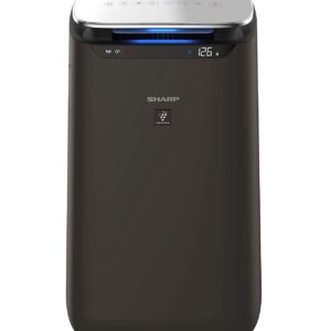 Sharp Air Purifier for Homes and Offices | Dual Purification - ACTIVE (Plasma Cluster Technology) and PASSIVE FILTERS (True HEPA H14, Carbon, Pre-Filter) | Model : FP-J80M-H Visit the Sharp Store