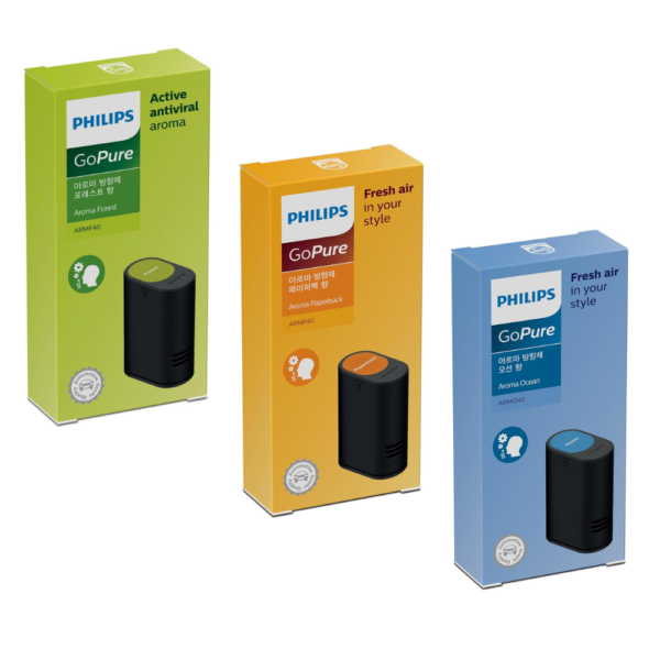 Philips Aroma Cartridge for Go Pure Style 7611 Car Air Purifier(Pack of 3)