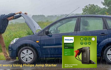 Stay Prepared in Wet Weather: Philips Jump Starter for Rainy Day Emergencies